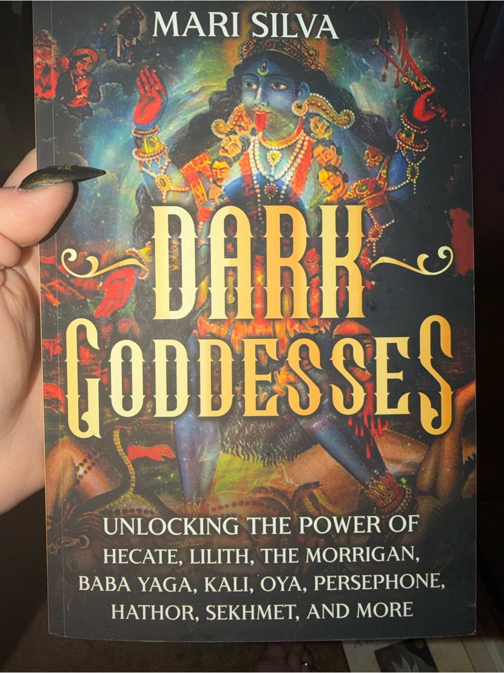 Dark Goddesses by - Black & Multicolor Paperback